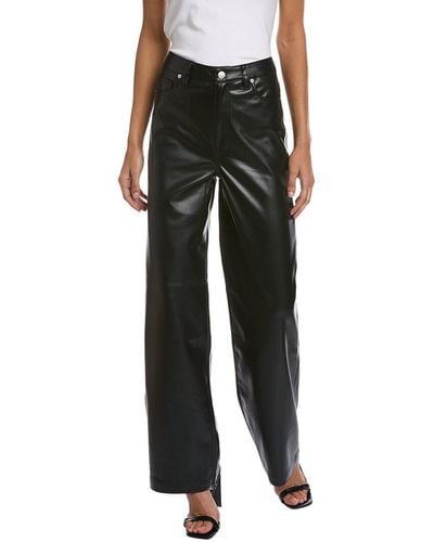 Blank NYC Leather Leggings with Slit in Love Much