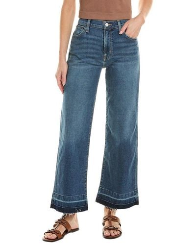 Hudson Jeans Rosalie Rockport High-rise Wide Leg Jean - Blue