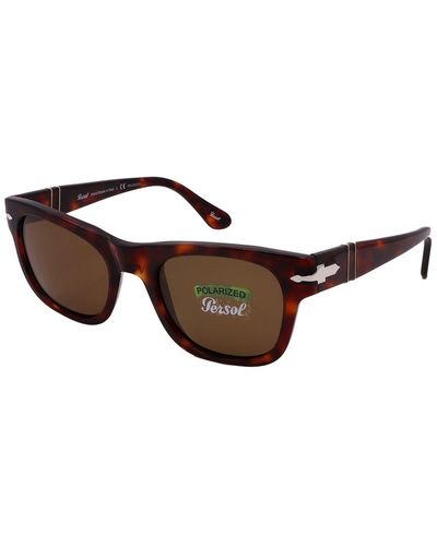 Persol Po3269s 50mm Polarized Sunglasses - Brown