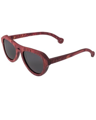 Spectrum Keaulana 41x53mm Polarized Sunglasses - Brown
