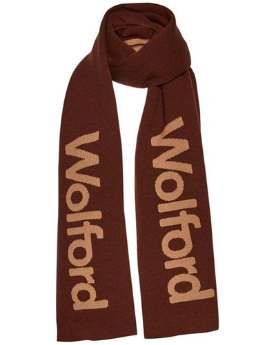 Wolford Wool-blend Scarf - Brown
