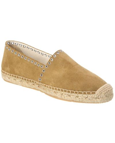 Isabel Marant Canae Suede Espadrille - Natural