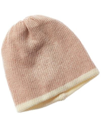 Hat Attack Reversible Tipped Beanie - Natural