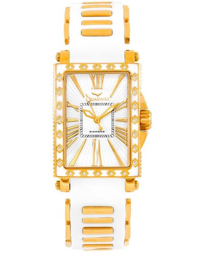 Aquaswiss Grace Collection Diamond Watch - Metallic