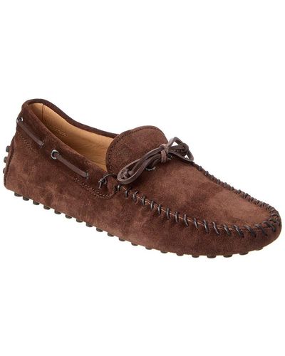 Tod's Suede Loafer - Brown