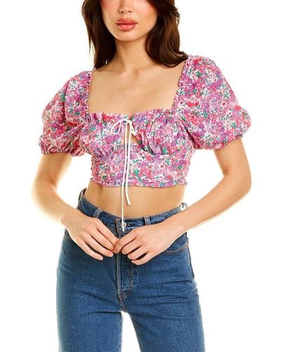 To My Lovers Bandeau Top - Pink