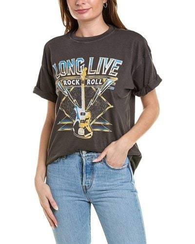 Girl Dangerous Long Live Rock & Roll T-shirt - Black
