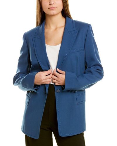 ESCADA Babau Wool-blend Jacket - Blue