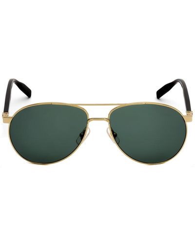 Montblanc Montblanc Unisex Mb0054s 60mm Sunglasses - Green