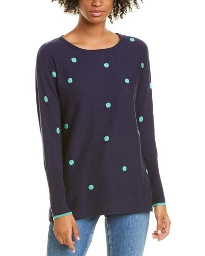 Joules Kellie Wool-blend Sweater - Blue