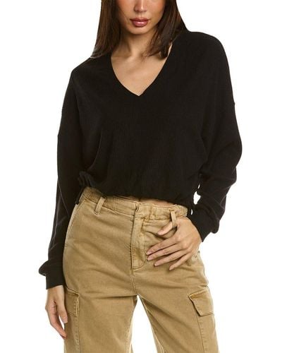 Project Social T Day Dreaming Cozy Top - Black
