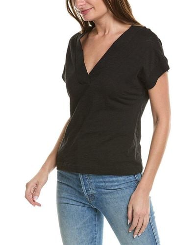 Goldie Kismet Double V T-shirt - Black