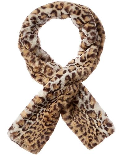 Hat Attack Luxe Pull Thru Scarf - Brown