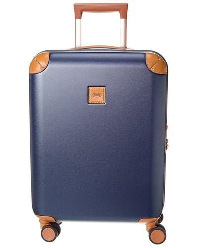 Bric's Amalfi 21in Spinner Carry-on - Blue