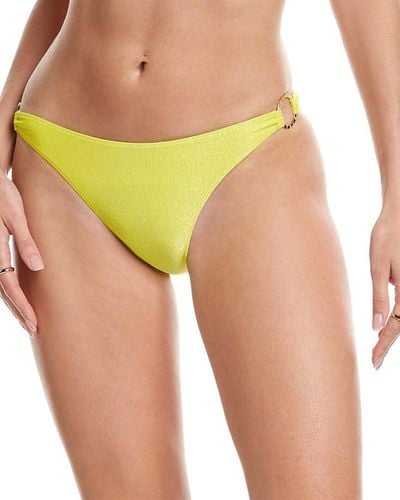 Stella McCartney Ring Detail Bikini Bottom - Yellow