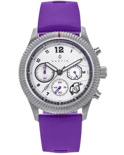 Nautis Meridian Watch - Purple