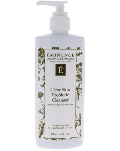 EMINENCE 8.4Oz Clear Skin Probiotic Cleanser - White