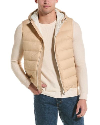 BRUNELLO CUCINELLI Linen-blend vest