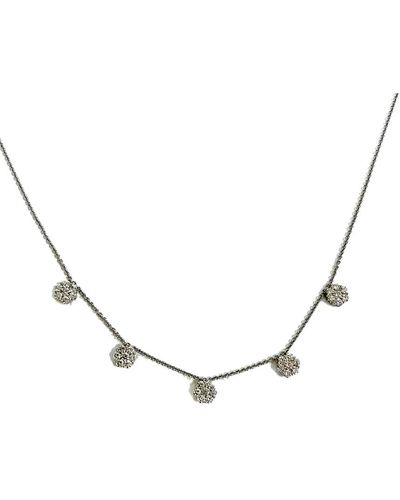 Arthur Marder Fine Jewelry 18k 2.25 Ct. Tw. Diamond Chain Necklace - Metallic