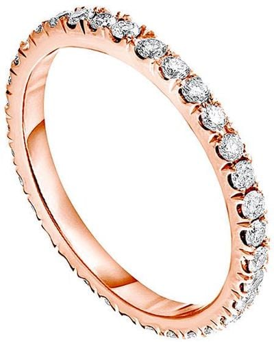Diana M. Jewels Fine Jewelry 18k Rose Gold 0.50 Ct. Tw. Diamond Ring - Metallic