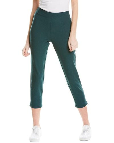 Eileen Fisher Petite High-waist Slim Pant - Green