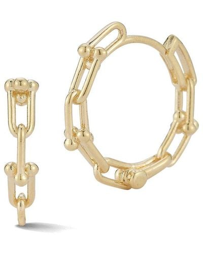 Ember Fine Jewelry 14k Stirrup Hoops - Metallic
