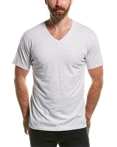 Ethan Williams 3pk Soft Heathered T-shirt - White