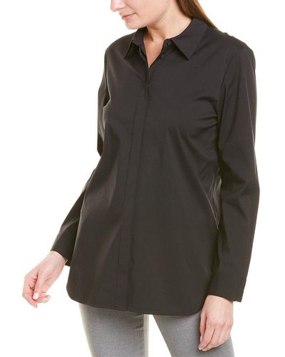 Lafayette 148 New York Brody Blouse - Black