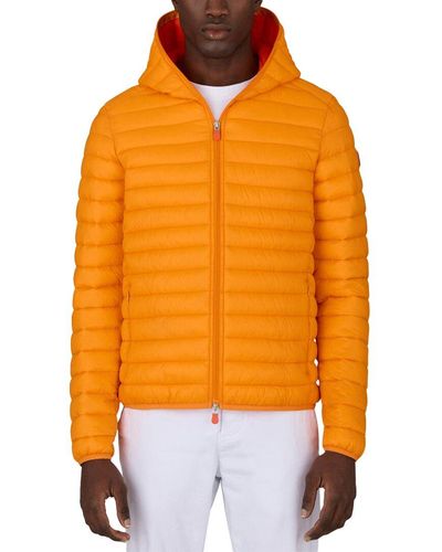 Save The Duck Donald Puffer Jacket - Orange