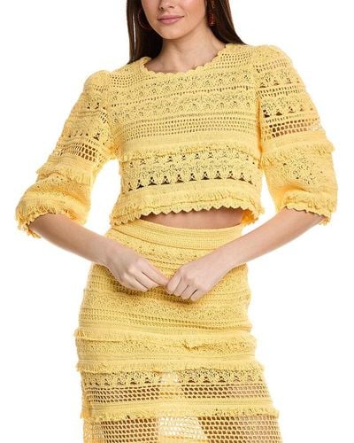 Maje Sweater - Yellow