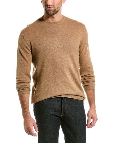 Forte Classic Cashmere Crewneck Sweater - Black