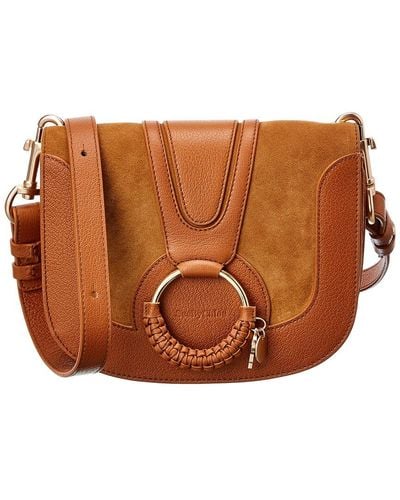 See By Chloé Hana Small Leather Crossbody - Brown