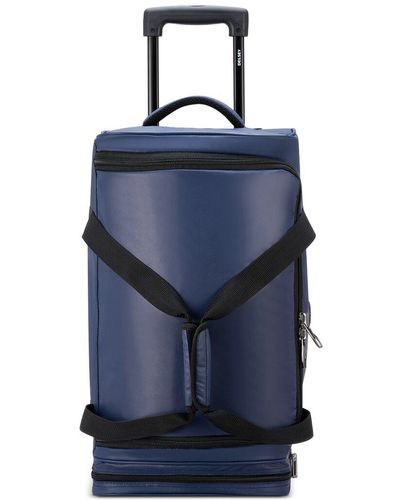 Delsey Raspail Carry-on Rolling Duffel Bag - Blue