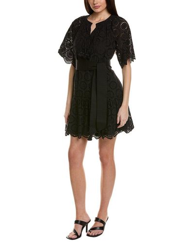 Figue Bria Mini Dress - Black