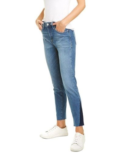 Mavi Jeans Tess Indigo Blocking High-rise Skinny Jean - Blue
