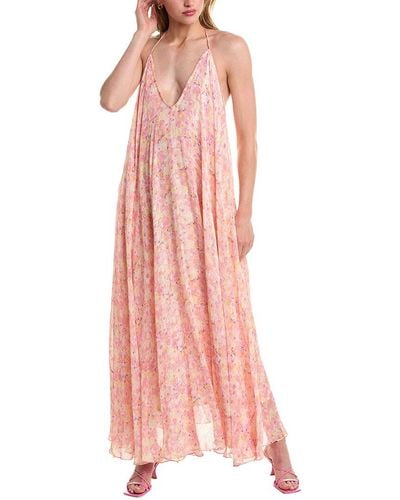Rococo Sand Maxi Dress - Pink