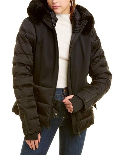Black Long coats and winter coats for Women | Lyst