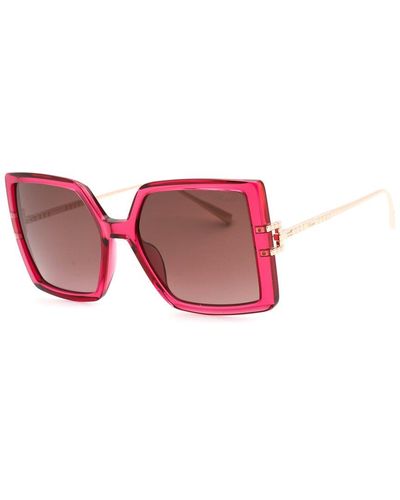 Chopard Sch334m 56mm Sunglasses - Red