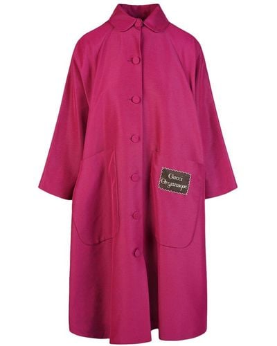 Gucci Overcoat - Pink