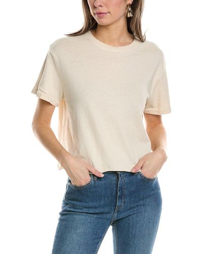 PERFECTWHITETEE Cropped T-shirt - Natural