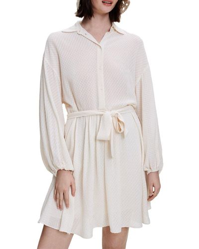 Maje Woven Dress - White