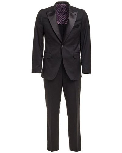 ALTON LANE Mercantile Tailored Stretch Tuxedo - Black
