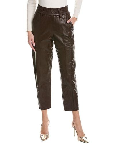 Brunello Cucinelli Leather Pant - Multicolor