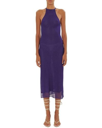 IRO Midi Dress - Purple