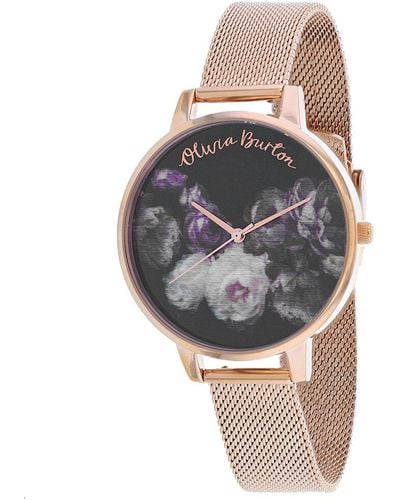 Olivia Burton Fine Art Watch - Gray