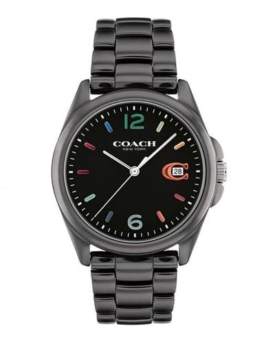 COACH Greyson Watch - Black