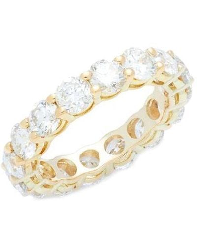 Diana M. Jewels Fine Jewelry 18k 5.00 Ct. Tw. Diamond Eternity Ring - White