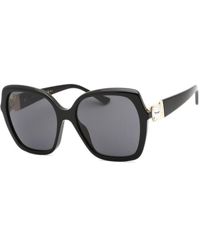 Jimmy Choo Manon/g/s 57mm Sunglasses - Black