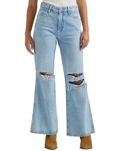 Wrangler Bonnie Bad Intentions Low Rise Loose Jean - Blue