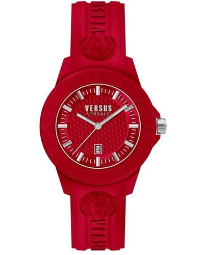 Versus Versus By Versace Tokyo R Watch - Red